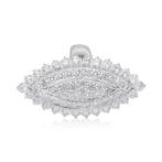 Ring - 18 karaat Witgoud - 9.18ct. tw. Diamant (Natuurlijk), Nieuw