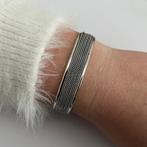 Zilveren design klemarmband 12 mm, Sieraden, Tassen en Uiterlijk, Armbanden, Nieuw, Zilver, Zilver, Verzenden