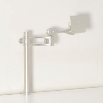 Officenow monitorarm, aluminium, 52 x 42 cm beschikbaar voor biedingen