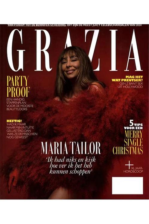 Grazia abonnement 16 nummers cadeau abonnement, Boeken, Tijdschriften en Kranten, Gossip of Showbizz, Nieuw, Verzenden