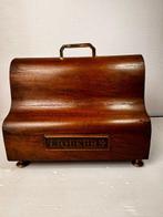 Drankkast - Hout, Gepatineerd brons, Glas