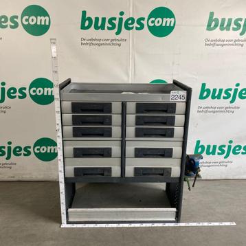 Bott Vario aluminium gebruikte bedrijfswagen inrichting (nr beschikbaar voor biedingen