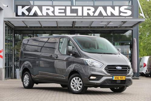 Ford Transit Custom 2.0 TDCI 130, Auto's, Bestelauto's, Onderhoudsboekje, Lease, Zwart, Handgeschakeld, Overige kleuren, Ford