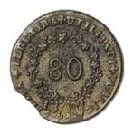Azoren, Portugal. D. Maria II (1834-1853). Maluco (80 Réis)