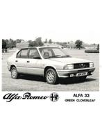 1984 ALFA ROMEO 33 GREEN CLOVERLEAF PERSFOTO, Nieuw, Alfa Romeo, Author