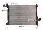 RADIATOR VOOR OPEL VECTRA B 1995-1998 1300178, Ophalen of Verzenden, Nieuw
