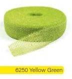 Jute band Lime Groen 5 cm rol 40 meter, Ophalen of Verzenden, Nieuw
