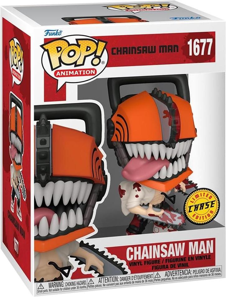 Funko Pop! - Chainsaw Man Chase variant #1677 | Funko -, Verzamelen, Poppetjes en Figuurtjes, Nieuw, Verzenden