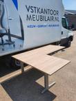 65x Ahrend slinger hoekbureau (origineel of met nieuw bladen