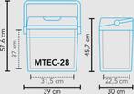 Mestic MTEC-28 Koelbox Thermo-elektrisch - Koelt tot 20 °C, Verzenden, Nieuw