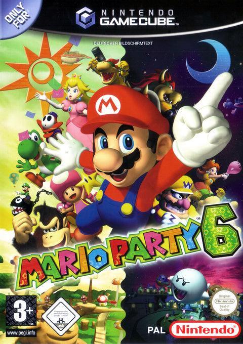 Gamecube Mario Party 6, Spelcomputers en Games, Games | Nintendo GameCube, Zo goed als nieuw, Verzenden