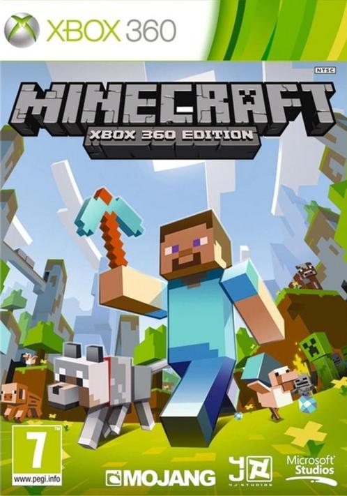 Minecraft (verpakking Grieks, game Engels) (Xbox 360), Spelcomputers en Games, Games | Xbox 360, Gebruikt, Vanaf 3 jaar, Verzenden
