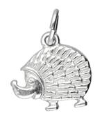 Zilveren Egel massief ketting hanger, Sieraden, Tassen en Uiterlijk, Verzenden, Nieuw