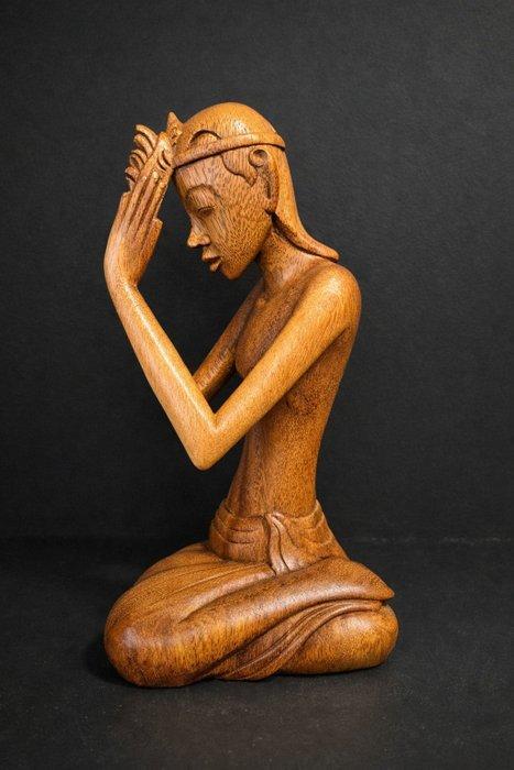 Balinese Priester art deco style - Beeld - Indonesië (Zonder, Antiek en Kunst, Kunst | Niet-Westerse kunst