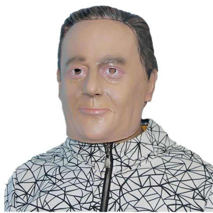 Man masker (grijs haar), Hobby en Vrije tijd, Feestartikelen, Nieuw, Verzenden