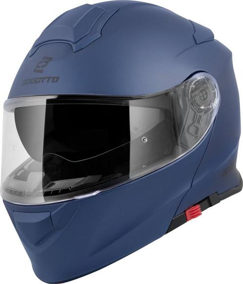 Bogotto H271 Blauw Systeemhelm, Motoren, Kleding | Motorhelmen, Systeemhelm, Heren, XXL, Nieuw met kaartje, Overige merken, Verzenden