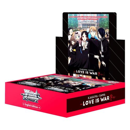 Weiss Schwarz Kaguya-sama: Love Is War? Booster Box, Hobby en Vrije tijd, Verzamelkaartspellen | Overige, Nieuw, Verzenden