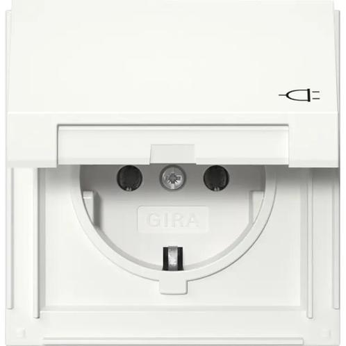 Gira TX_44 stopcontact met randaarde en klapdeksel IP44, Doe-het-zelf en Verbouw, Elektra en Kabels, Ophalen of Verzenden