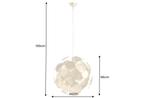 Modern design hanglamp INFINITY HOME 65cm gouden hanglamp -, Nieuw, Ophalen of Verzenden