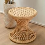 Rotan Bijzettafel LUHU – Ø45 cm, Rond Design, Verzenden, Nieuw