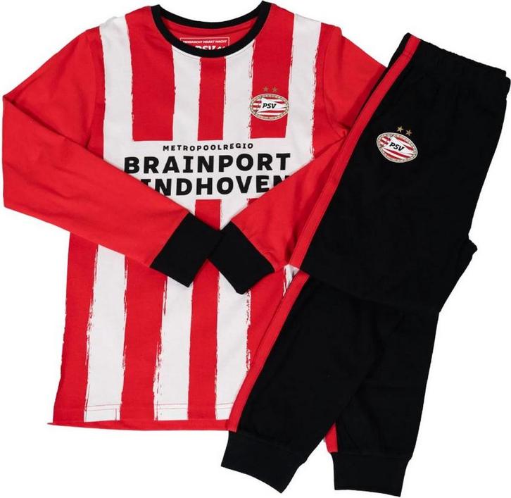 Kingdo PSV Pyjama Thuis 24-25 Rood Wit, Sport en Fitness, Voetbal, Nieuw, Verzenden
