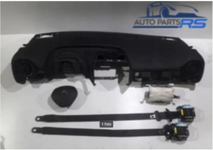 Dashboard + Airbags + Veiligheidsgordels citroen c1, Auto-onderdelen, Dashboard en Schakelaars, Nieuw, Citroën, Verzenden