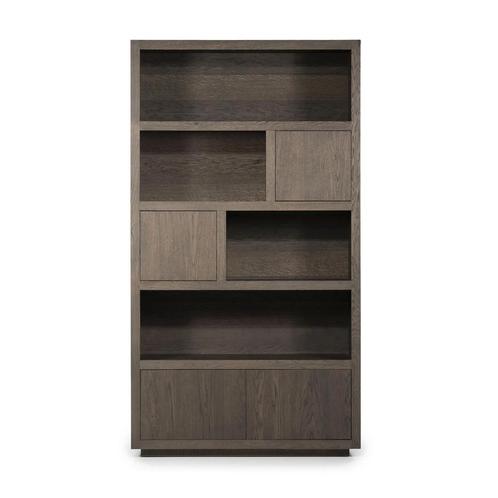 *WOONWINKEL* Eleonora Helsinki Vakkenkast Bruin Eiken 120 Cm, Huis en Inrichting, Kasten | Wandmeubels, Nieuw, Verzenden