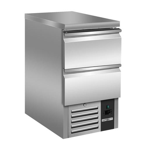 GGM Gastro | Koelwerkbank PREMIUM - 450x700mm - 2 laden |, Zakelijke goederen, Horeca | Meubilair en Inrichting, Verzenden