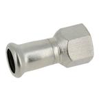 BONFIX M-press RVS-water schroefbus 3/4 bi.dr. x 28 mm, Ophalen of Verzenden, Nieuw