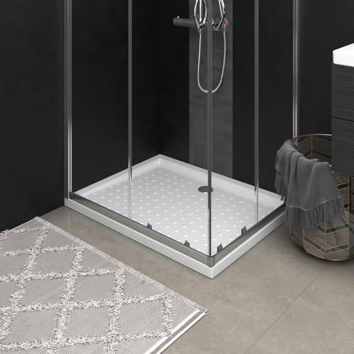 vidaXL Douchebak met noppen 90x70x4 cm ABS wit, Doe-het-zelf en Verbouw, Sanitair, Nieuw, Verzenden