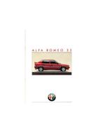 1986 ALFA ROMEO 33 BROCHURE DUITS, Boeken, Auto's | Folders en Tijdschriften, Nieuw, Alfa Romeo, Author