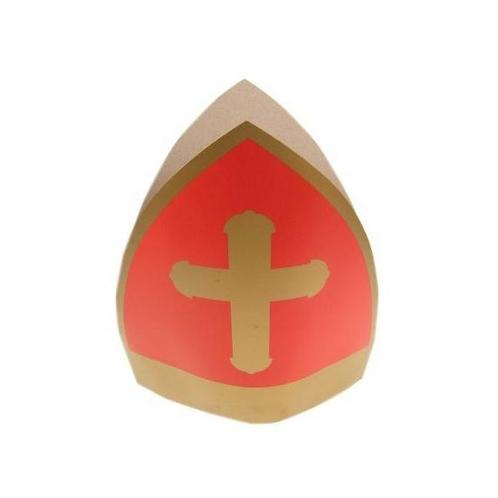 Sinterklaas mijter voor kinderen - Sinterklaas accessoires, Diversen, Sinterklaas, Verzenden