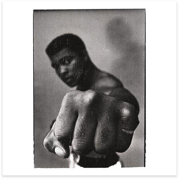Thomas Hopeker (1936-) - Muhammad Ali, world heavyweight, Antiek en Kunst, Kunst | Designobjecten