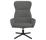 Fauteuil donkergrijs | Tweedekansje | OP=OP, Comfort, Nieuw, 75 tot 100 cm, Ophalen of Verzenden