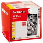 Spreidplug | Fischer | 100 stuks (8x40), Verzenden, Nieuw
