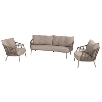 Puglia stoel bank loungeset 3 delig organic latte Taste 4SO beschikbaar voor biedingen