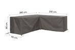 Outdoor Covers l-vormige loungesethoes 280x230x80x90 cm., Tuin en Terras, Tuinsets en Loungesets, Verzenden, Nieuw, Overige materialen