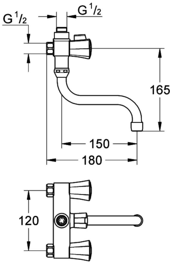 Grohe Douchemengkraan van €139.00 voor €65.22, Doe-het-zelf en Verbouw, Sanitair, Kraan, Nieuw, Ophalen of Verzenden