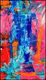 Luc Mora - Sensory journey unique abstract canvas - XXL