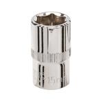 Silverline Zeskantige dop - 15 mm - chroom vanadium - roe..., Doe-het-zelf en Verbouw, Gereedschap | Handgereedschap, Ophalen of Verzenden