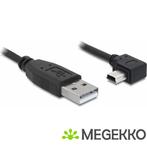 DeLOCK 82684 5m Mini-USB B Zwart USB-kabel, Nieuw, Verzenden