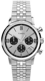 Timex TW2W10400 Marlin Chrono horloge, Sieraden, Tassen en Uiterlijk, Horloges | Heren, Overige merken, Staal, Verzenden, Polshorloge