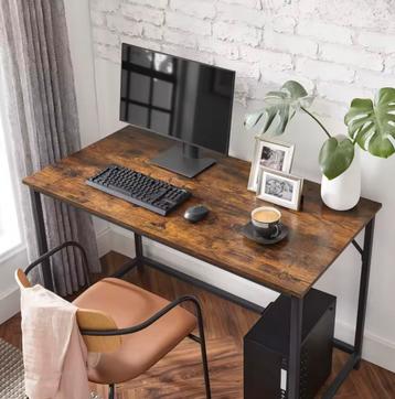 Nieuw Industrieel Bureau 120x60cm – Hout en Metalen Frame beschikbaar voor biedingen