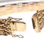 Vintage fantasie schakelarmband, Ophalen of Verzenden, Gebruikt, Overige kleuren, Goud