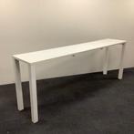 Sta-tafel 300x60 cm, hoogte 110 cm, wit - Gratis Bezorging, Gebruikt, Ophalen of Verzenden