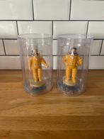 Tintin - 2 Figurine - Capitaine Haddock + Professeur, Nieuw