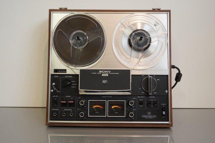 Sony - TC377 /Drie-Head (F&F)/Stofhoes Reel-to-reel deck 18, Audio, Tv en Foto, Radio's