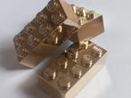 Lego Stenen - 100x Lego bricks 2x4 in Chrome Gold - new, Nieuw