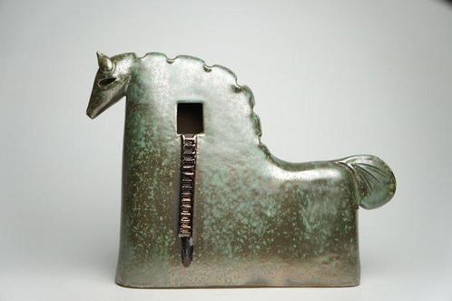 Urszula Despet - sculptuur, Large Trojan Horse - 23 cm -, Antiek en Kunst, Antiek | Glas en Kristal