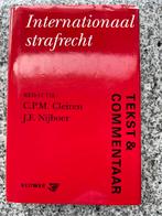 Internationaal strafrecht – Tekst en commentaar, Gelezen, C.P.M. Cleiren & J.F. Nijboer, Verzenden, Nederland